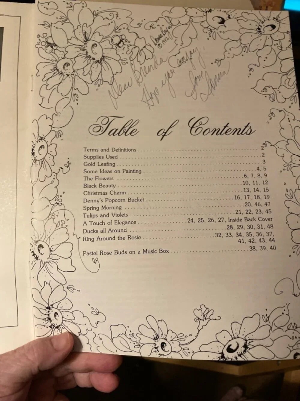 Vintage Treasures Untold Vol 2 Decorative Tole Painting Book Donna Bryant Signed